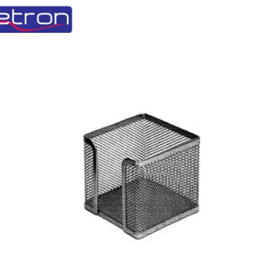 METRON ΚΥΒΟΣ ΚΕΝΟΣ ΜΕΤ. 9.5x9.5x8cm 39621 ΜΑΥΡΟΣ