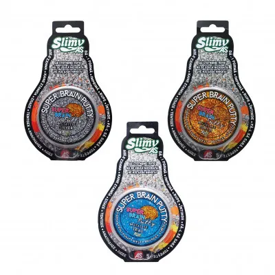 ΝΕΑ ΓΕΝΙΑ ΧΛΑΠΑΤΣΑΣ SUPER BRAIN PUTTY METALLIC (ASSRT)