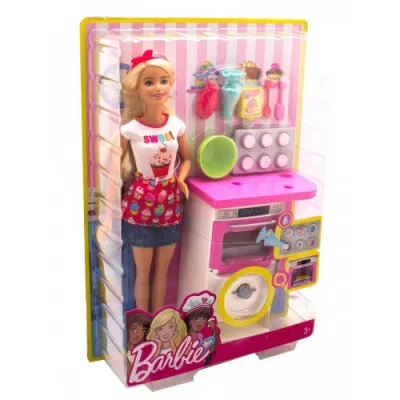 BARBIE ΕΡΓΑΣΤΗΡΙΟ ΖΑΧΑΡΟΠΛΑΣΤΙΚΗΣ